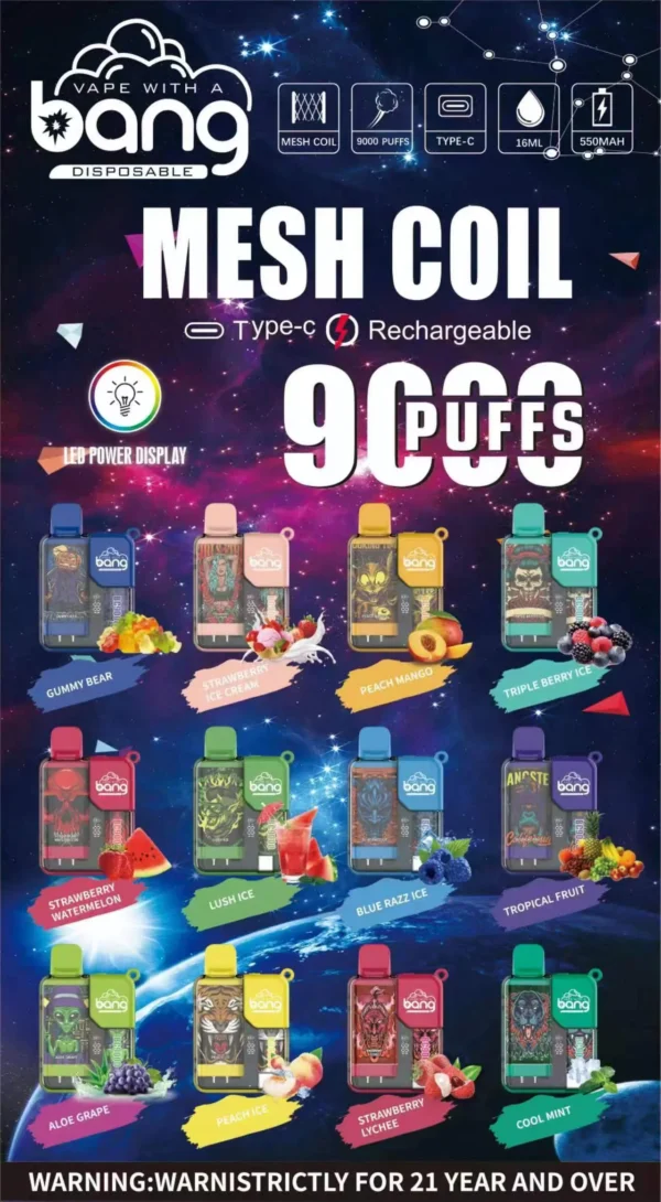 „Bang Box 9000 Puffs“