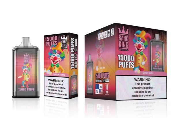 Bang King 15000 Puffs 0% 2% 3% 5% Nikotinová dobíjecí jednorázová vape velkoobchod – RiftVape – 4
