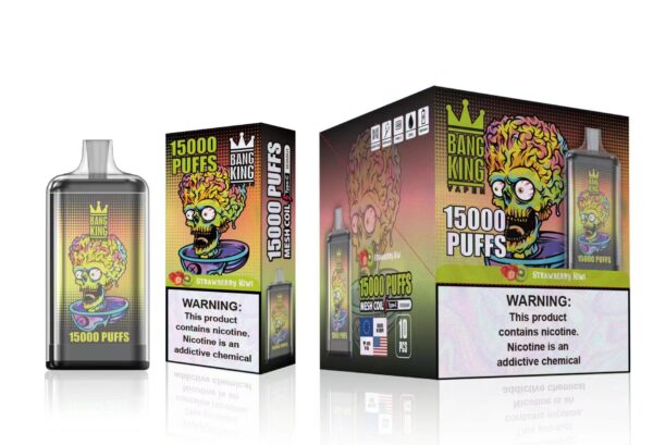 Bang King 15000 Puffs 0% 2% 3% 5% Nikotinová dobíjecí jednorázová vape velkoobchod – RiftVape – 5