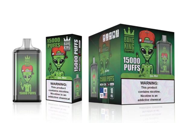 Bang King 15000 Puffs 0% 2% 3% 5% Nikotinový dobíjecí jednorázový vape velkoobchod – RiftVape – 6