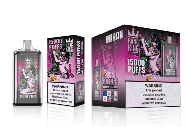 Bang King 15000 Puffs 0% 2% 3% 5% Nikotinová dobíjecí jednorázová vape velkoobchod – RiftVape – 8