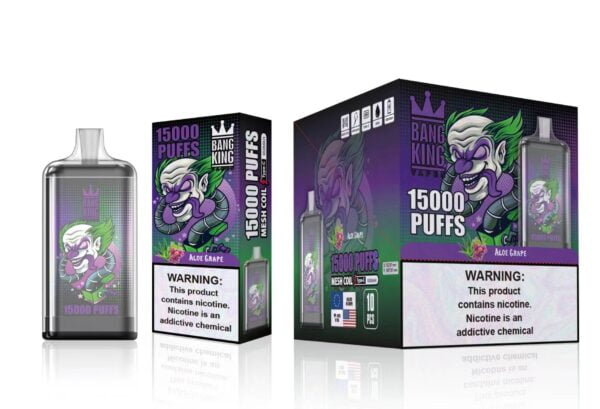 Bang King 15000 Puffs 0% 2% 3% 5% Nikotinová dobíjecí jednorázová vape velkoobchod – RiftVape – 9