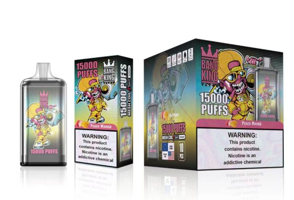 Bang King 15000 Puffs 0% 2% 3% 5% Nikotinový dobíjecí jednorázový vape velkoobchod – RiftVape – 13