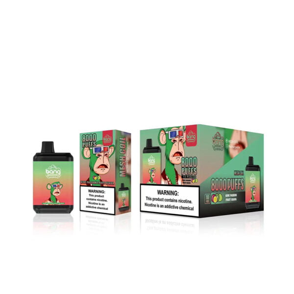 Bang King 8000 Puffs 0% 2% 3% 5% Vape descartável de nicotina atacado - RiftVape - 8