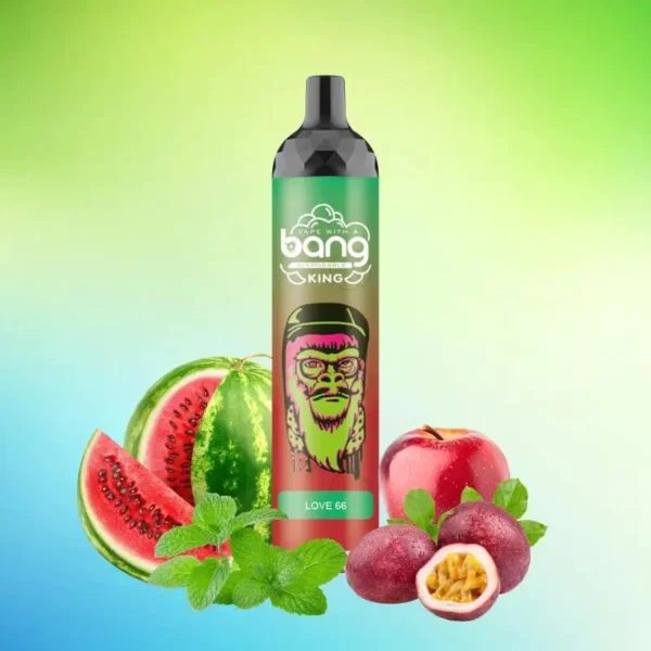 Bang King 6000 Puffs 0% 2% 3% 5% Nikotīna vienreizējās lietošanas pod vape Vairumtirdzniecība — RiftVape — 2