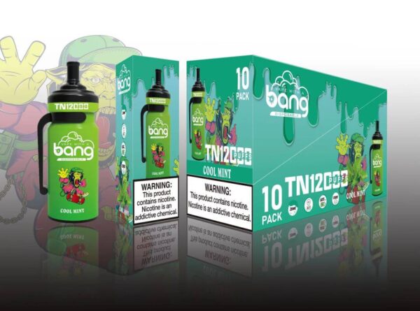 Bang Tn 12000 Puffs 0% 2% 3% 5% Nikotin Eldobható Vape eredeti E Cigaretta Nagyker - RiftVape - 11