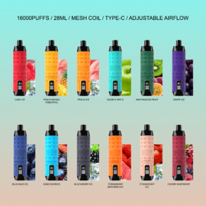 ELF BOX SHISHA 16000 Puffs 0%/2%/3%/5% Nicotina Recarregável Vape Descartável Atacado - RiftVape - 15