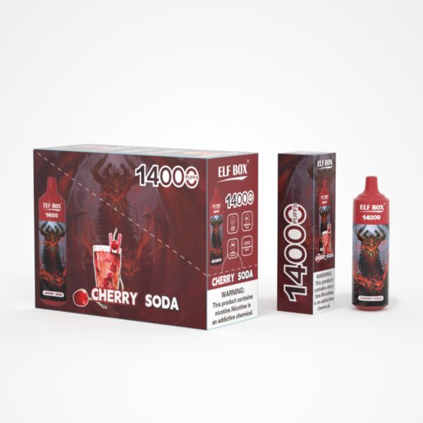 ELF BOX 14000 Puffs 0%/2%/3%/5% Nikotinová dobíjecí jednorázová vape velkoobchod – RiftVape – 11