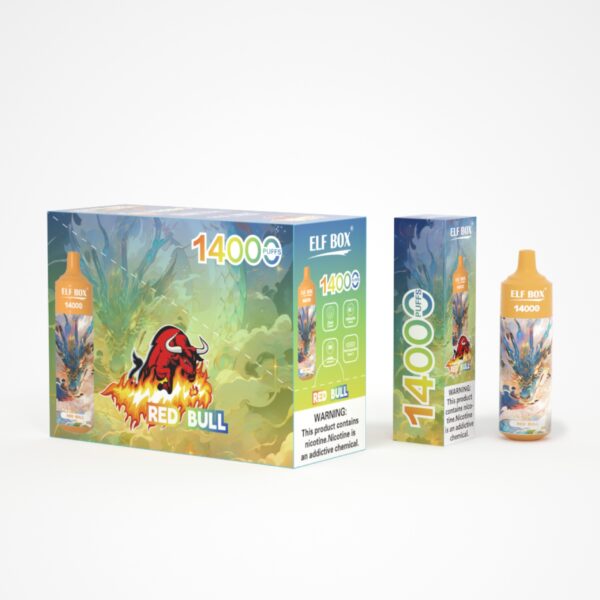 ELF BOX 14000 Puffs 0%/2%/3%/5% Nikotinová dobíjecí jednorázová vape velkoobchod – RiftVape – 4