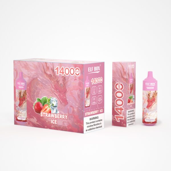 ELF BOX 14000 Puffs 0%/2%/3%/5% Nikotinová dobíjecí jednorázová vape velkoobchod – RiftVape – 6