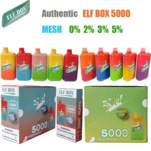 ELF BOX 5000 Puffs 0% 2% 3% 5% Nicotine Disposable Vape Authentic E Cigarette Pen Wholesale - RiftVape - 25