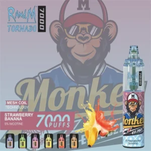 RandM Tornado 7000 Puffs 0% 2% 3% 5% Nikotino vienkartinių Vape Didmeninė prekyba – RiftVape – 11
