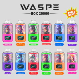 WASPE 20000 PUFFS Caixa de malha dupla 0% 2% 3% 5% Vape descartável de nicotina atacado - RiftVape - 16