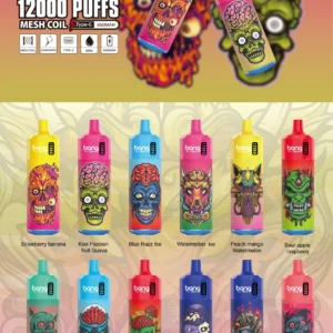 Bang Box 12000 Puffs 0% 2% 3% 5% Nikotino įkraunamas vienkartinis Vape Didmeninė prekyba – RiftVape – 15