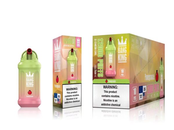Bang King 12000 Puffs 0% 2% 3% 5% Vente en gros de vape jetable rechargeable à la nicotine - RiftVape - 16