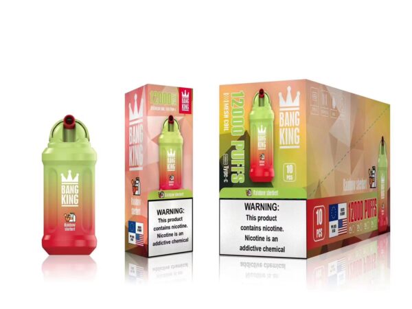 Bang King 12000 Puffs 0% 2% 3% 5% Vente en gros de vape jetable rechargeable à la nicotine - RiftVape - 22