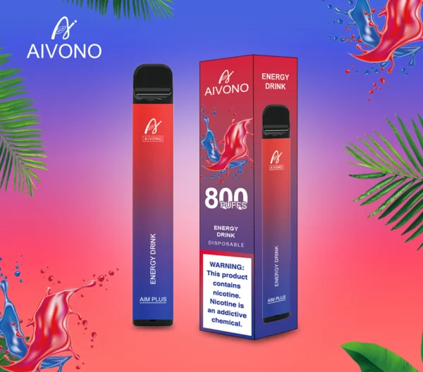 AIVONO AIM PLUS 800 Puffs 0% 2% 5% Перезаряджувана одноразова ручка для електронних сигарет з низьким вмістом нікотину Купуйте оптом - RiftVape - 15