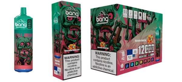Bang 12000 Puffs 0% 2% 3% 5% Madala nikotiinisisaldusega taaslaetav ühekordne Vapes pliiats hulgimüük – RiftVape – 19