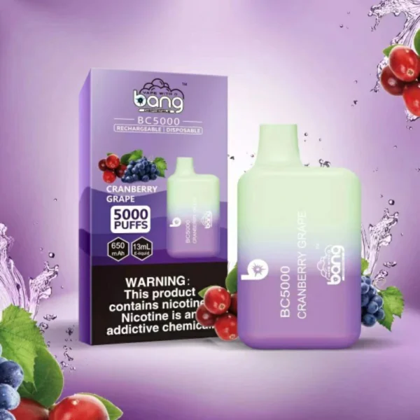 Bang BC 5000 Puffs 0% 2% 3% 5% Caneta Vapes Descartável Recarregável com Baixa Nicotina em Massa Comprar Atacado - RiftVape - 5