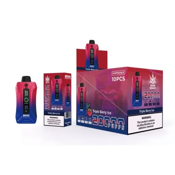 Bang Beach 20000 Puffs 0% 2% 3% 5% Nizkotinsko pero za enkratno uporabo za enkratno uporabo Vapes Pen na debelo Nakup na debelo - RiftVape - 4