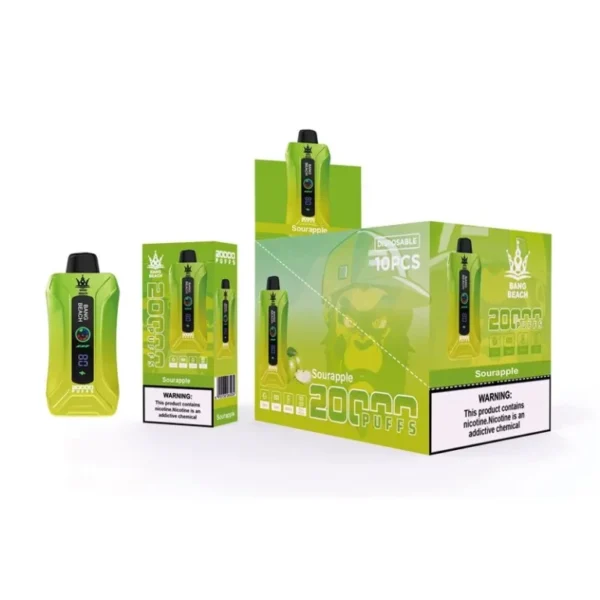 Bang Beach 20000 vdihov 0% 2% 3% 5% Nizkonikotinsko polnilno pero za enkratno uporabo Vape na debelo Nakup na debelo - RiftVape - 11