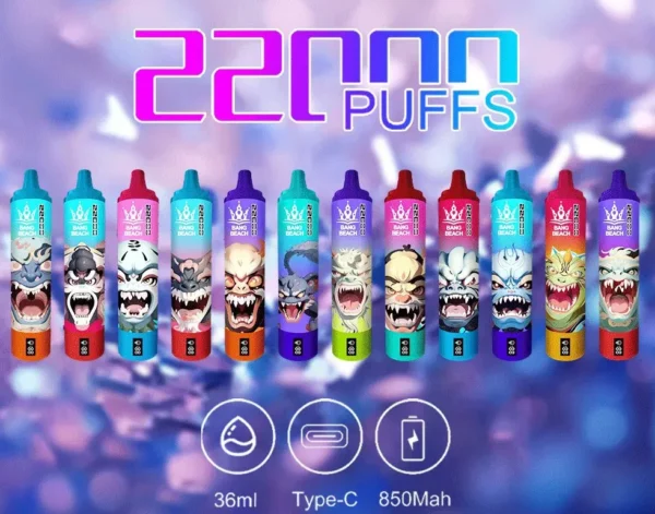 Bang Beach 22000 Puffs 0% 2% 3% 5% Low Nicotine Rechargeable Bulk Buy Disposable Vape Pen Wholesale - RiftVape - 1