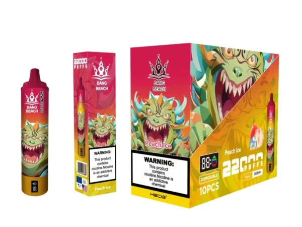 Bang Beach 22000 Puffs 0% 2% 3% 5% Low Nicotine Rechargeable Bulk Buy Disposable Vape Pen Wholesale - RiftVape - 7