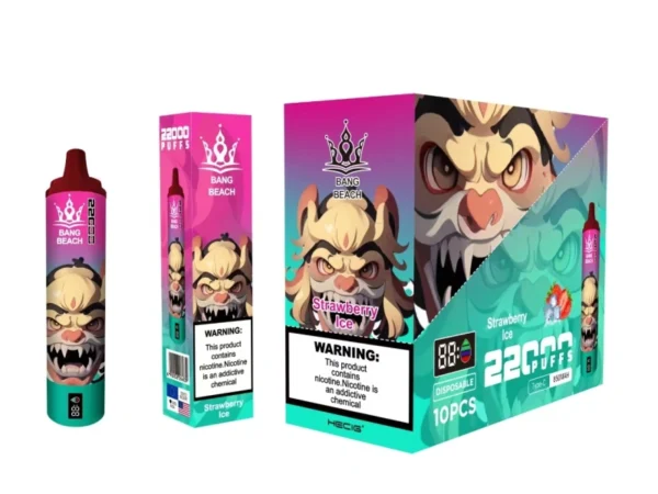 Bang Beach 22000 Puffs 0% 2% 3% 5% Low Nicotine Rechargeable Bulk Buy Disposable Vape Pen Wholesale - RiftVape - 11