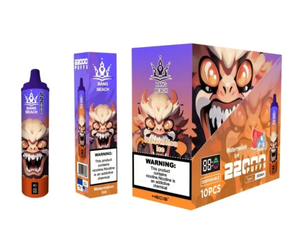 Bang Beach 22000 Puffs 0% 2% 3% 5% Low Nicotine Rechargeable Bulk Buy Disposable Vape Pen Wholesale - RiftVape - 2