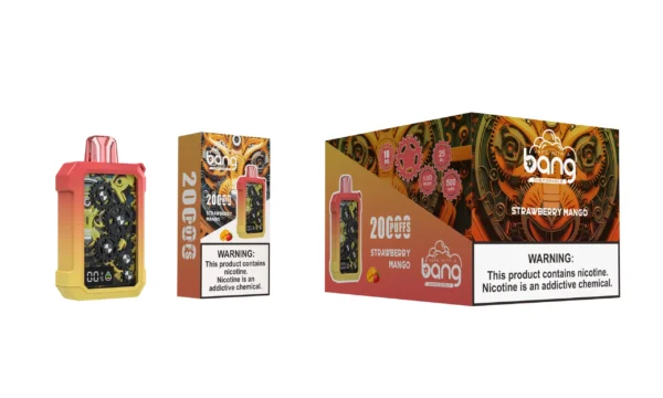Bang Gear Tick Tock 20000 Puffs 0% 2% 3% 5% Düşük Nikotinli Şarj Edilebilir Tek Kullanımlık Vapes Kalemi Toplu Toptan Satın Al - RiftVape - 6