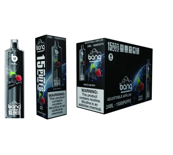 Bang Tn 15000XXL Puffs SHISHA 0% 2% 3% 5% Nikotynowy akumulator Jednorazowy Vapes Pen Luzem Kup hurtowo - RiftVape - 9