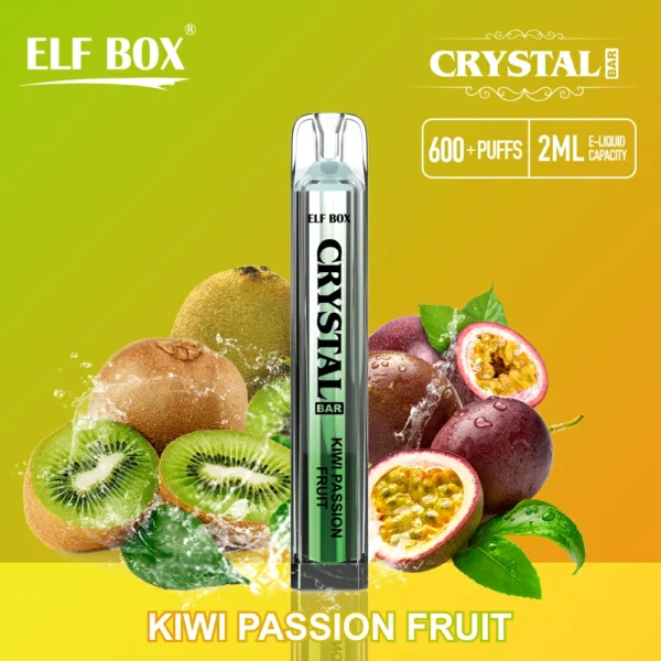 ELF BOX CRYSTAL BAR 600 Puffs 0% 2% 5% Vape desechable recargable con nicotina Compra a granel al por mayor - RiftVape - 7