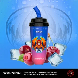 RandM Supbliss Bingo 8000 Puffs 0% 2% 3% 5% Перезаряджувана одноразова ручка для вейпів з низьким вмістом нікотину Купуйте оптом - RiftVape - 24