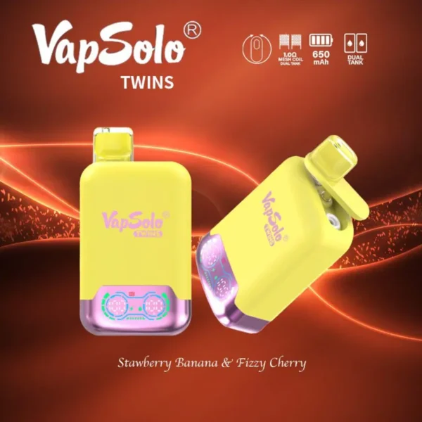 VapSolo Twins 20000 Puffs 2% 5% Madala nikotiinisisaldusega laetav ühekordne Vapes Pen hulgiost hulgimüük – RiftVape – 7