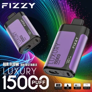Fizzy Luxury 15000 Puffs 2% 5% Genopladelige engangsvapes med lav nikotinindhold Pen Bulk Køb Engros - RiftVape - 8