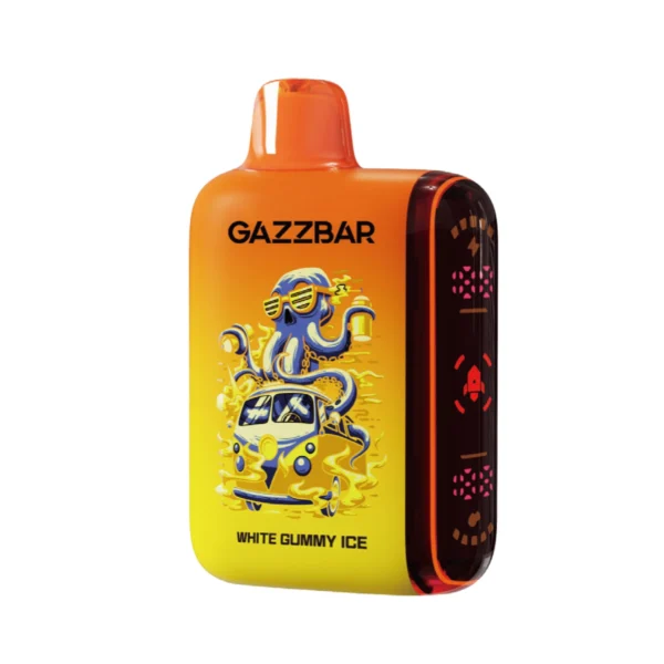 Gazzbar Rocket 20000 Puffs Dual Mesh 2% 5% LED zaslon z nizko vsebnostjo nikotina za ponovno polnjenje za enkratno uporabo Vapes Pen Bulk Buy Veleprodaja - RiftVape - 15