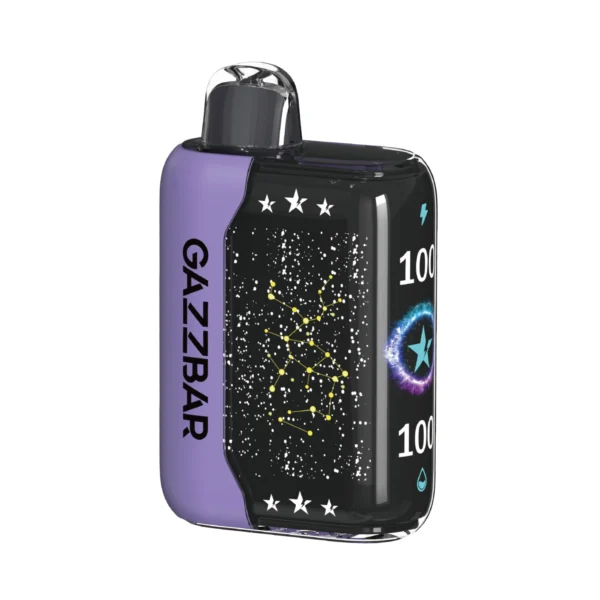 Gazzbar Turbo 30000 Puffs Stars Light Dual Mesh 5% LED-display med låg nikotinhalt Uppladdningsbar engångsvapes Penna Bulk Köp grossist - RiftVape - 7