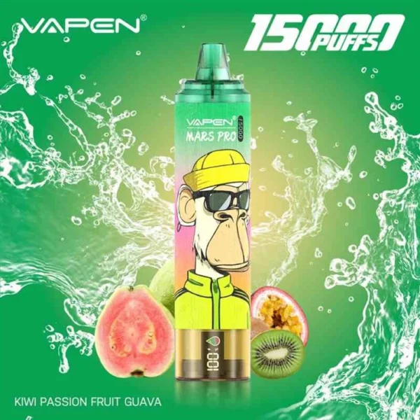 VAPEN Mrs Pro 15000 Puffs 2% Vähänikotiinia ladattava kertakäyttöinen Vapes Pen Bulk Tukkumyynti - RiftVape - 3