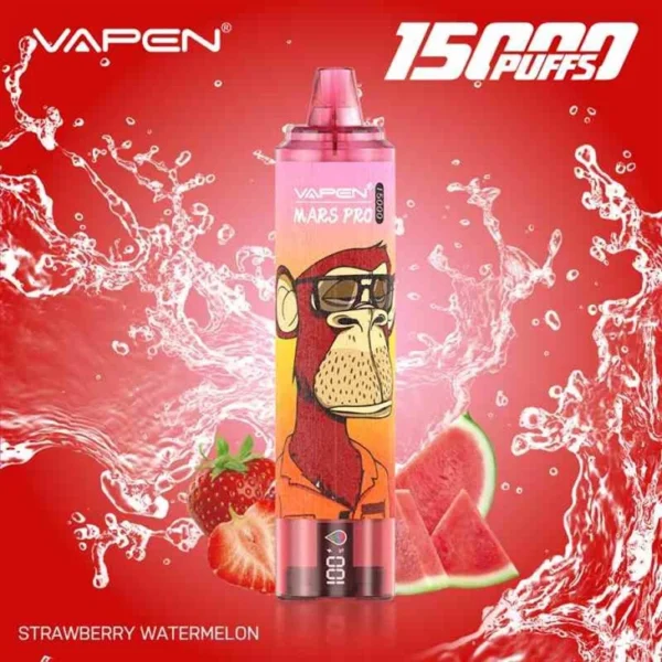 VAPEN Mrs Pro 15000 Puffs 2% Vähänikotiinia ladattava kertakäyttöinen Vapes Pen Bulk Tukkumyynti - RiftVape - 7