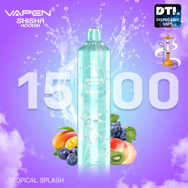 VAPEN Shisha Hookah 15000 Puffs 0% 2% Mažai nikotino įkraunamas vienkartinis Vapes Pen Tušinukas Didmeninė prekyba – RiftVape – 10