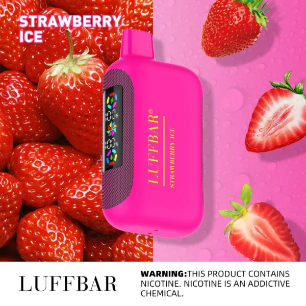 VASY LUFFBAR Dually 20000 Puffs Двойной цифровой экран 50 мг Перезаряжаемая одноразовая ручка для электронных сигарет с низким содержанием никотина Купить оптом - RiftVape - 2