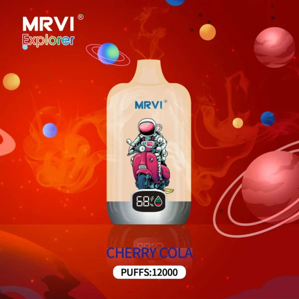 MRVI Explorer 12000 Puffs Digital Screen 2% 3% 5% Low Nicotine Rechargeable Disposable Vapes Pen Bulk Buy Wholesale - RiftVape - 7