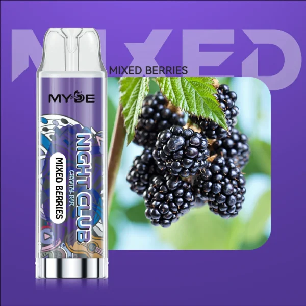 MYDE Night Club 600 Puffs 2% Low Nikotine Kertakäyttöinen Vapes Pen Bulk Tukkumyynti - RiftVape - 7
