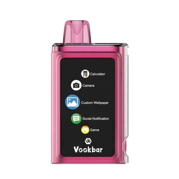 Vookbar Cyber Pro 30000 Puffs Dual Mesh Touch Screen 0% 2% 3% 5% Low Nicotine Rechargeable Disposable Vapes Pen Bulk Buy Wholesale - RiftVape - 3