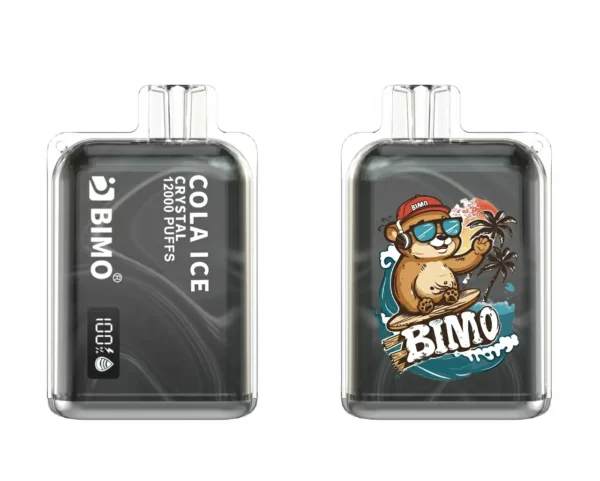 BIMO Crystal 12000 Puffs 2% 5% Low Nicotine Rechargeable Disposable Vapes Pen Bulk Buy Wholesale - RiftVape - 6
