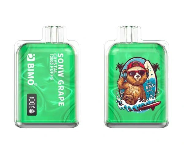 BIMO Crystal 12000 Puffs 2% 5% Low Nicotine Rechargeable Disposable Vapes Pen Bulk Buy Wholesale - RiftVape - 7