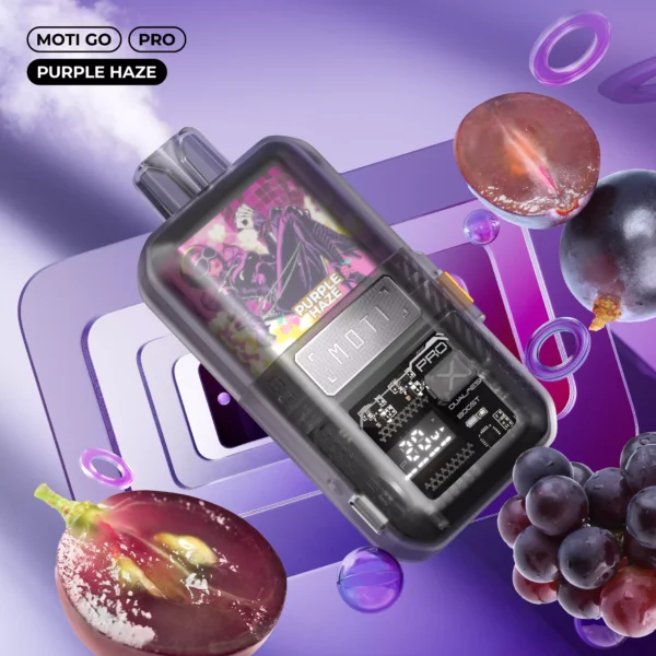 MOTI Go Pro 12000 Puffs Dual Mesh Smart Screen 2% 5% Low Nicotine Rechargeable Disposable Vapes Pen Bulk Buy Wholesale - RiftVape - 10