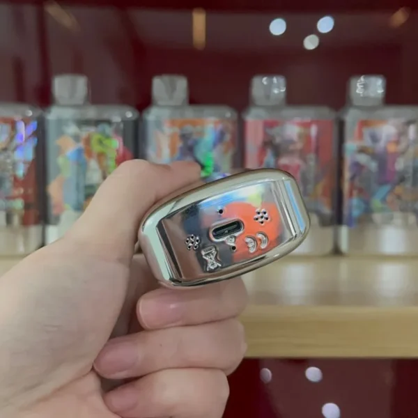VAPME Crystal 20000 Puffs Dupla ízű digitális képernyő 2% Alacsony nikotin tartalmú Újratölthető Eldobható Vapes Pen Tömeges Vásárlás Nagyker - RiftVape - 7