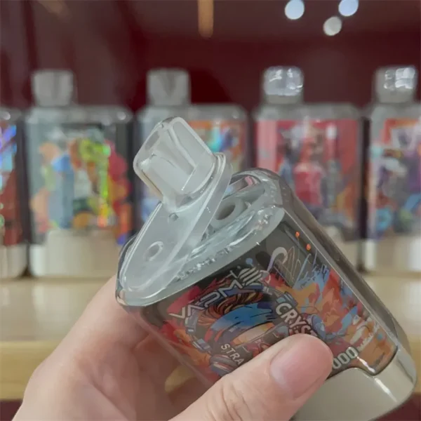 VAPME Crystal 20000 Puffs Dupla ízű digitális képernyő 2% Alacsony nikotin tartalmú Újratölthető Eldobható Vapes Pen Tömeges Vásárlás Nagyker - RiftVape - 10